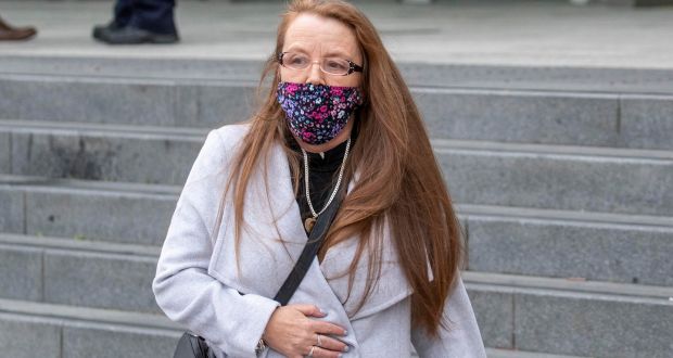  Angela Finnegan, mother of murder victim Philip Finnega, said : ‘ I was trying to cleanse Philly’s body of your evil vermin hands. No mother should have to do that.’ Photograph: Collins Courts