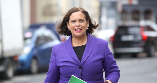 Sinn Féin leader Mary Lou McDonald. Photograph: Gareth Chaney/Collins