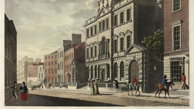Powerscourt House, Dublin, published July 1795, James Malton.  Photograph: Sepia Times / Universal Images Group via Getty