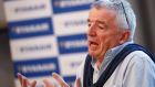 Ryanair’s chief executive, Michael O’Leary, has criticised the British government’s ‘panicky’ response to  the Omicron variant. Photograph: Stephanie Lecocq/EPA