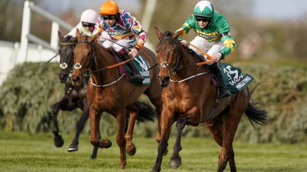 Winning the Grand National on Minella Times was Rachael Blackmore’s finest moment of 2021. Photograph: Alan Crowhurst/Getty