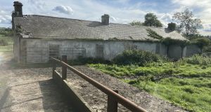 The abandoned O’Dowd farmhouse in Ballydougan, Co Down, near Lurgan.