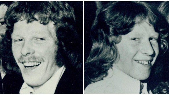 Barry O’Dowd (left) and his brother Declan O’Dowd. The brothers were murdered in their family home by UVF killers.