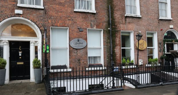 The Peter McVerry Trust was  granted a waiver by Dublin City Council from having to seek planning permission to use 99 and 100 Lower Baggot Street for 74 emergency accommodation beds. Photograph: Nick Bradshaw/The Irish Times