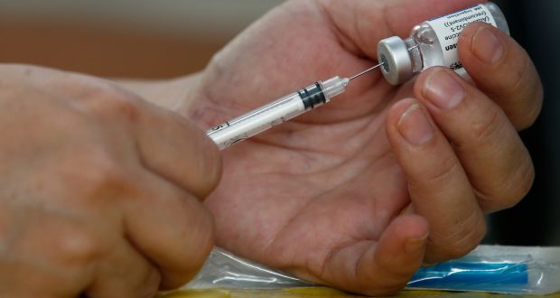 The study, conducted on more than 69,000 healthcare workers, assessed the effectiveness of a booster shot of the Johnson & Johnson vaccine, initially intended to be a single-shot inoculation, six to nine months after primary vaccination. Photograph: Rolex Dela Pena/ EPA