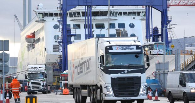 Imports from Britain to Ireland have fallen sharply, exports from Ireland to Britain have held up and cross-Border trade has increased significantly.  Photograph: Sasko Lazarov/RollingNews.ie