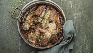 Family-style cassoulet. Photographs: Harry Weir