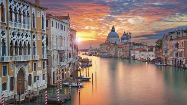 Grab the rare chance to see Venice’s cobbled maze of squares, bridges and canals without too many tourists. Photograph: iStock