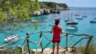 Admiring the view at Ferreries in Menorca - just a 2hr 35min flight from Dublin. Photograph: Getty Images 