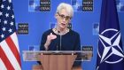 US deputy secretary of state Wendy Sherman said the Nato allies ‘spoke in complete unity’. Photograph: John Thys/AFP via Getty Images