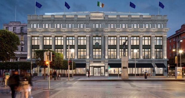 The Clerys Quarter scheme on O’Connell Street is due to open in the final quarter of this year