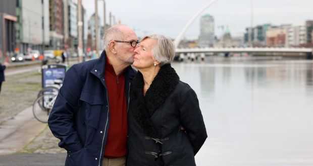 Sydney and Silke Moss, who relocated from Boston to Dublin. ‘Everyone was so friendly and outgoing and no one had any airs or graces about them,’ says Silke. Photograph: Dara Mac Dónaill