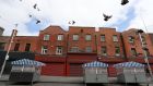 Moore Street: Patrick Pearse surrendered to British forces from this terrace of houses on the street at the end of the 1916 Easter Rising.  File photograph: Nick Bradshaw