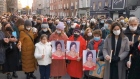 Vigil for Ashling Murphy takes place outside of Leinster House