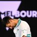 Australian Open champion Novak Djokovic at the 2021 tournament. Photograph: EPA/Dean Lewins 