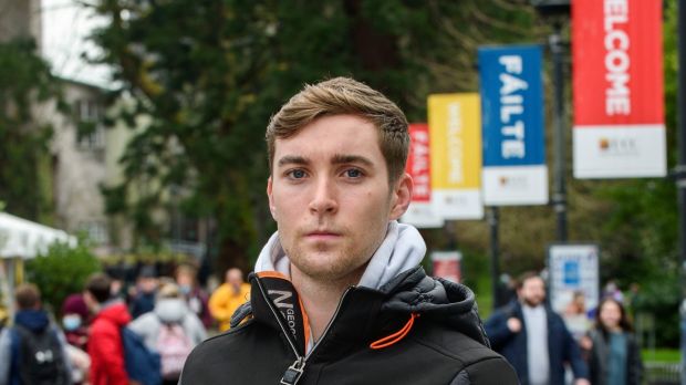 UCC student Mark Cooper: ‘You shouldn’t feel threatened anywhere even if you are walking home at night.’ Photograph: Daragh Mc Sweeney/Provision