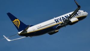 Budget airline Ryanair shed 2 per cent on Tuesday. Photograph: Artur Widak/Getty Images