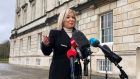 Northern Ireland&rsquo;s Deputy First Minister Michelle O&rsquo;Neill said the double-jobbing plan was to &lsquo;shore up&rsquo; the DUP. Photograph: David Young/PA Wire