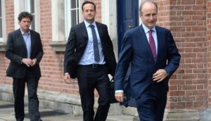Taoiseach Micheál Martin is set to hand over the political reins to Leo Varadkar at the end of 2022. Photograph: Dara Mac Dónaill