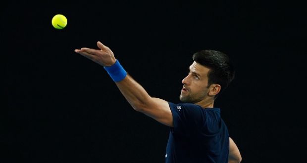 Novak Djokovic is the controlling shareholder in a Danish biotech firm aiming to develop a treatment for Covid-19. Photograph: Daniel Pockett/Getty Images