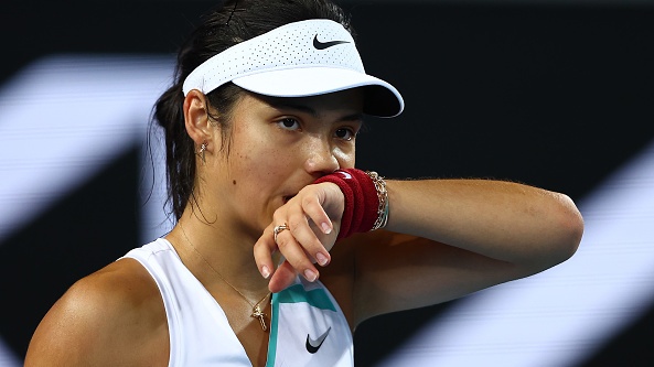 Emma Raducanu has also been knocked out of the early stages of the Australian Open. Photograph: Clive Brunskill/Getty Images