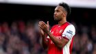  Arsenal’s Pierre-Emerick Aubameyang has allayed fears over his health by insisting his heart is “absolutely fine” after he had to return prematurely from the Africa Cup of Nations. Photograph: John Walton/PA Wire
