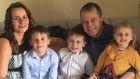 Deirdre Morley and Andrew McGinley with their three children Conor (9), Darragh (7) and Carla (3). The bodies of the three children were found in the family home in Newcastle, Co Dublin, on January 24th, 2020.