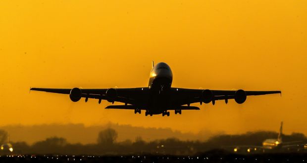 Boeing and Airbus have got subsidies over the years, without any regard to the impact of air travel on climate change. Photograph: Steve Parsons/PA Wire