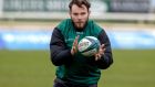 Greg McGrath makes his second start in the Connacht frontrow in Sunday’s Heineken Champions Cup game against Stade Francais in Paris. Photograph: Morgan Treacy/Inpho