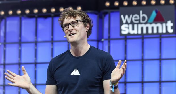 Web Summit chief executive and co-founder Paddy Cosgrave. Photograph: EPA/ANTONIO COTRIM