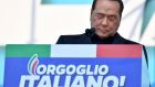 Leader of Italy’s liberal-conservative party Forza Italia, Silvio Berlusconi. Photograph: Tiziana Fabi/AFP via Getty