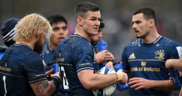 Johnny Sexton and Leinster will meet Connacht in the last-16 of the Champions Cup. Photograph: Dan Mullan/Getty
