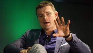 Brian O’Driscoll will speak with Ross O’Carroll-Kelly at The Irish Times Winter Nights Festival this week. Photograph: Lorraine O’Sullivan/Getty Images