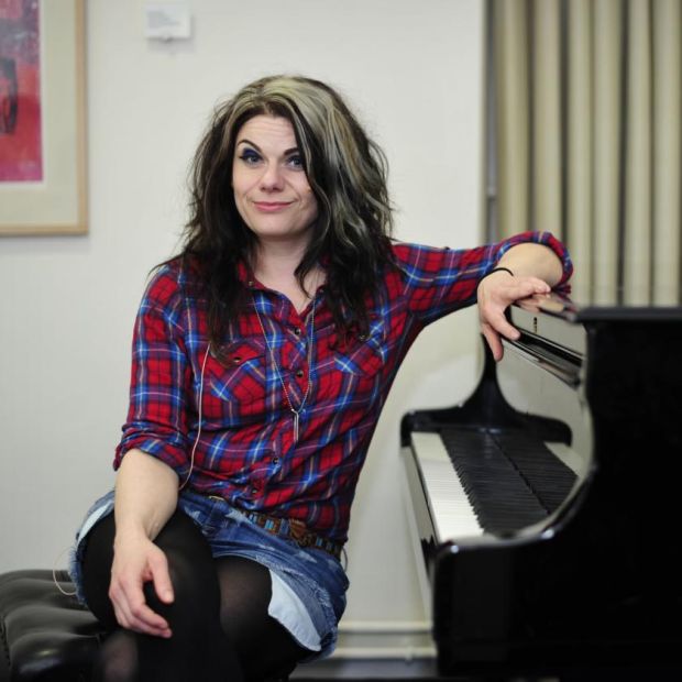 Caitlin Moran will talk with Kathy Sheridan about her new book at The Irish Times Winter Nights Festival this week Photograph: Aidan Crawley