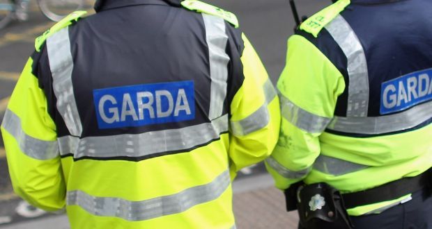 Two gardaí were hospitalised after two patrol cars were rammed in Co Wexford on Sunday. Photograph: Oli Scarff/Getty Images