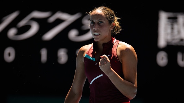 Madison Keys has recovered from a dismal 2021 to reach the Australian Open semi-finals. Photograph: Robert Prange/Getty Images
