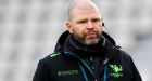  Senior coach Peter Wilkins believes  Connacht have to move on and become a team that dominates games from the start. Photograph: James Crombie/Inpho