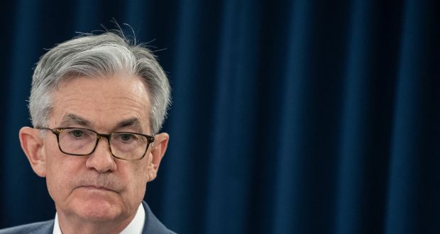   US Federal Reserve chairman Jerome Powell. The Fed’s move towards tighter monetary policy comes during a period of extreme volatility for financial markets.   Photograph: Eric Baradat/AFP