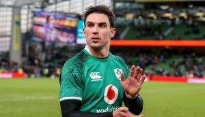 Joey Carbery is set to be fit for Ireland’s Six Nations campaign. Photograph: Dan Sheridan/Inpho