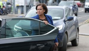 Sinn Féin leader Mary Lou McDonald. An Irish Times/Ipsos MRBI poll published in early December suggested that support for Sinn Féin stood at 35 per cent, compared to 20 per cent each for Fianna Fáil and Fine Gael. Photograph: Alan Betson