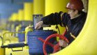 A surge in gas prices and the threat of further disruption should Russia invade Ukraine has rattled suppliers in the Irish electricity market. Photograph: Sergei Chuzavkov/AP Photo