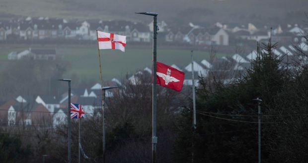 DUP Assembly member  Gary Middleton, said the Parachute Regiment flags were ‘designed to be offensive’ and should be removed. Photograph: Liam McBurney/PA Wire