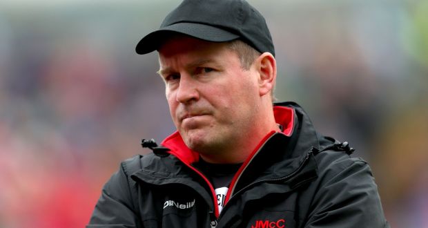 Down manager James McCartan expects to introduce some of the county’s under-20 side that won the Ulster title last year in this year’s Allianz League. Photograph: James Crombie/Inpho