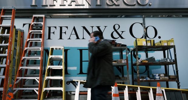 Tiffany, which was bought by LVMH, the group a year ago, had a ‘remarkable’ performance, the company said.  Photograph:  Spencer Platt/Getty Images