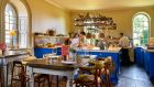 The open kitchen at Carton House where chefs Mark Moriarty and Derek Kelly will cook a six-course menu 
