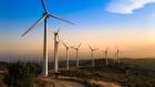 Wind power generation provided 4.5 gigawatts to the national grid over the weekend.  Photograph: Getty Images