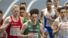 Luke McCann: clocked 2:17.40 in the Louisville Invitational, improving Marcus O’Sullivan’s old mark of 2:20.20, and also bettering the Irish outdoor record of 2:17.58 set  by David Matthews in 1996. Photograph: Morgan Treacy/Inpho