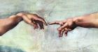 Michelangelo’s fresco The Creation of Adam. For most of human history, people understood themselves as products or playthings of the gods. Photograph: Getty Images/Science Photo Library