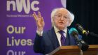 President Michael D Higgins said integrated education was both needed and ‘overwhelmingly wanted’ in North. Photograph: Niall Carson/PA Wire