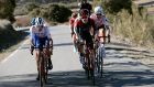 Eddie Dunbar of Ireland and Team Ineos (black and red) during stage three of the 68th Vuelta A Andalucia - Ruta Del Sol. Photograph: Bas Czerwinski/Getty Images